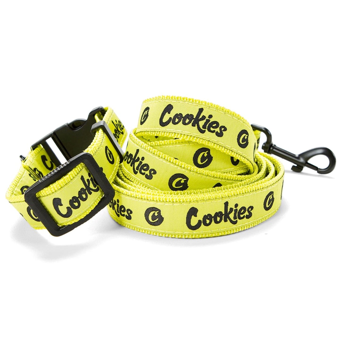 Cookies Original Logo Dog Collar & Leash Combo 🐶