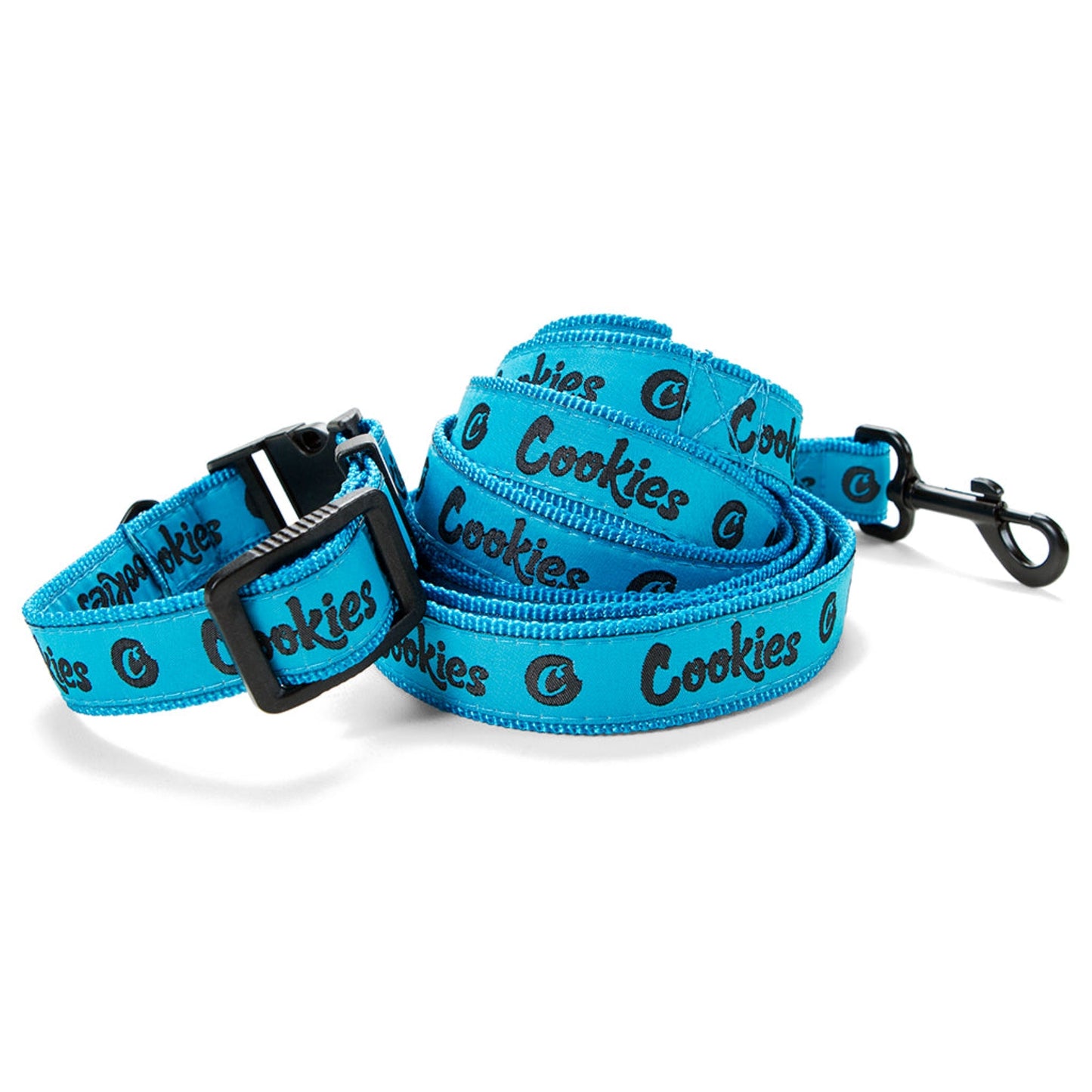 Cookies Original Logo Dog Collar & Leash Combo 🐶