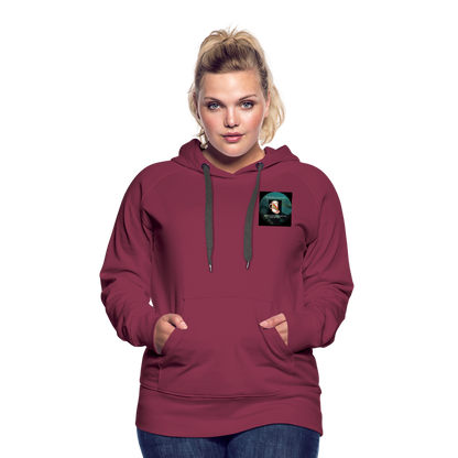 Women’s Premium Hoodie - burgundy