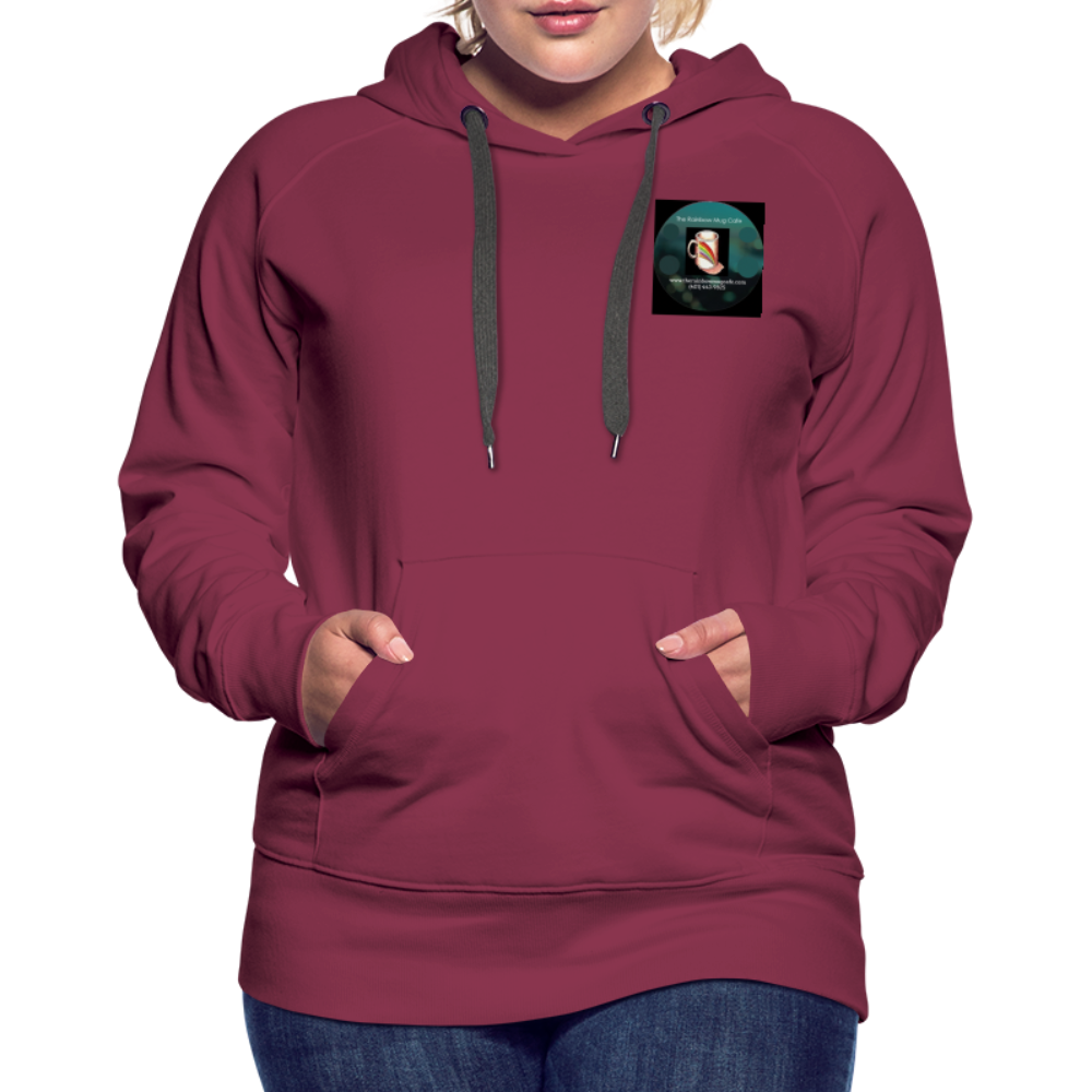 Women’s Premium Hoodie - burgundy