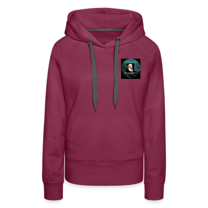 Women’s Premium Hoodie - burgundy