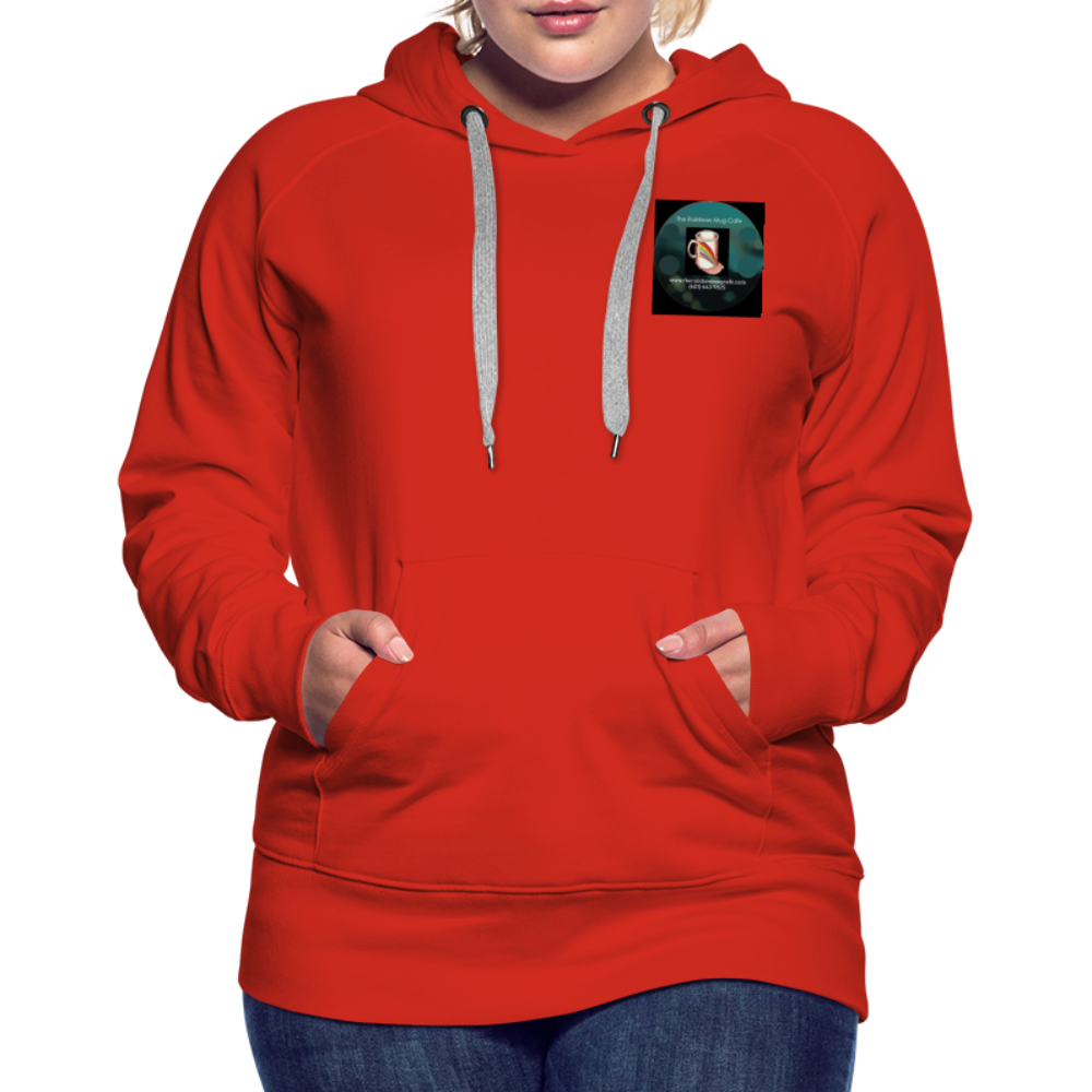 Women’s Premium Hoodie - red