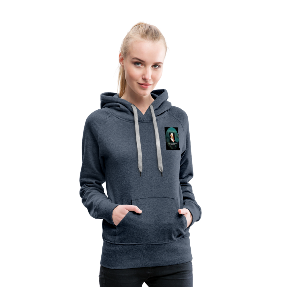 Women’s Premium Hoodie - heather denim