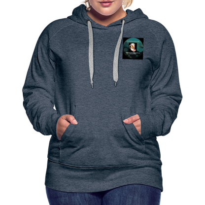 Women’s Premium Hoodie - heather denim