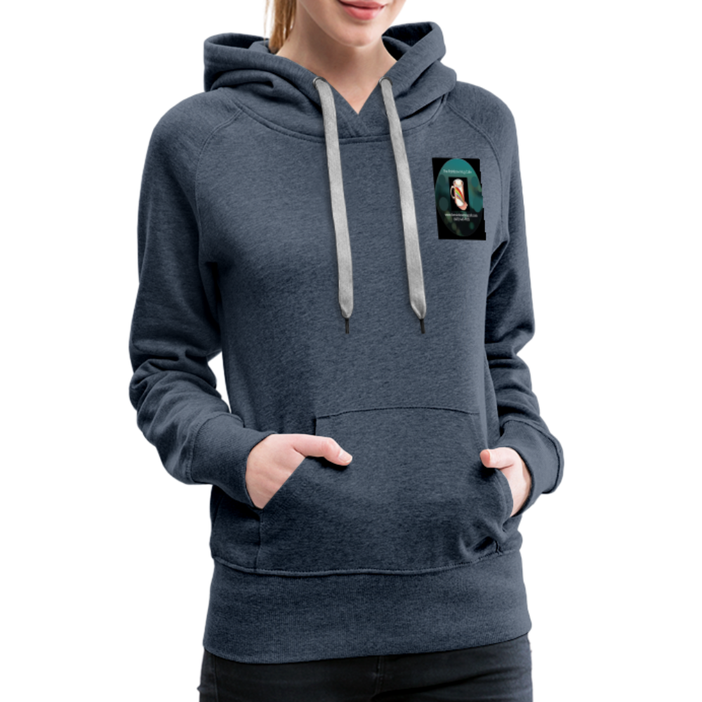 Women’s Premium Hoodie - heather denim