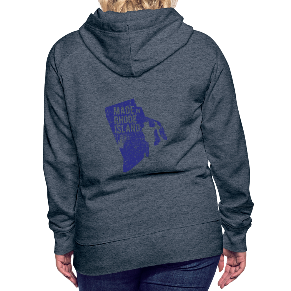 Women’s Premium Hoodie - heather denim