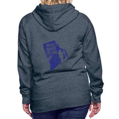 Women’s Premium Hoodie - heather denim