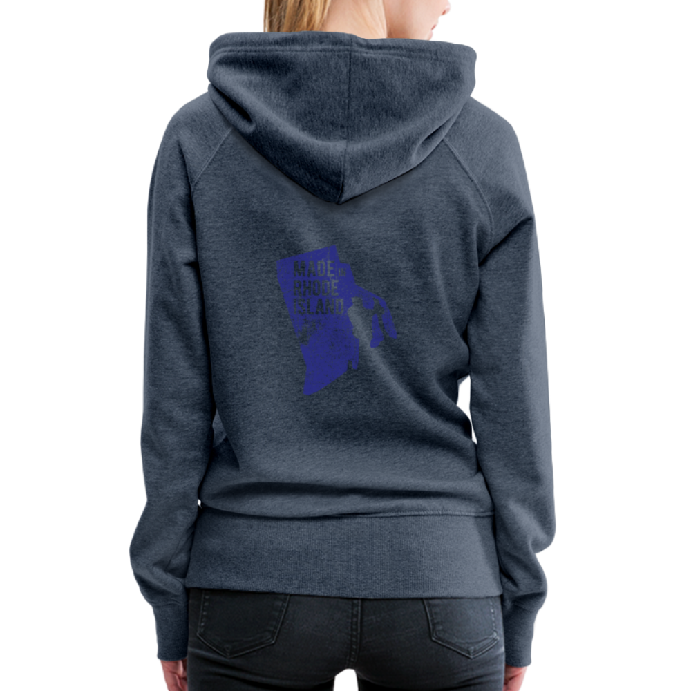 Women’s Premium Hoodie - heather denim