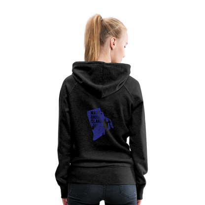 Women’s Premium Hoodie - charcoal grey