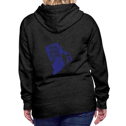 Women’s Premium Hoodie - charcoal grey