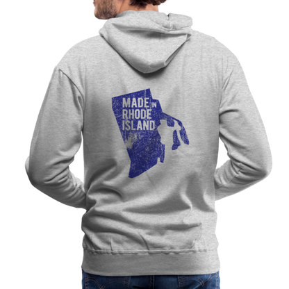 Men’s Premium Hoodie - heather grey