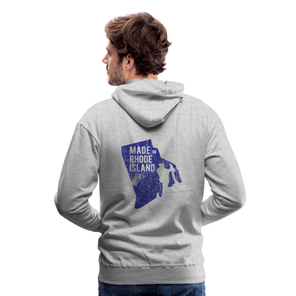 Men’s Premium Hoodie - heather grey