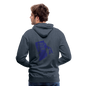 Men’s Premium Hoodie - heather denim