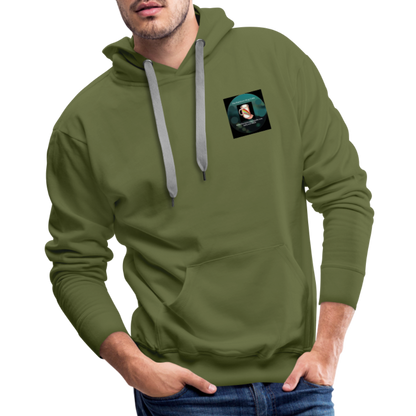 Men’s Premium Hoodie - olive green