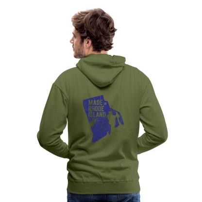 Men’s Premium Hoodie - olive green