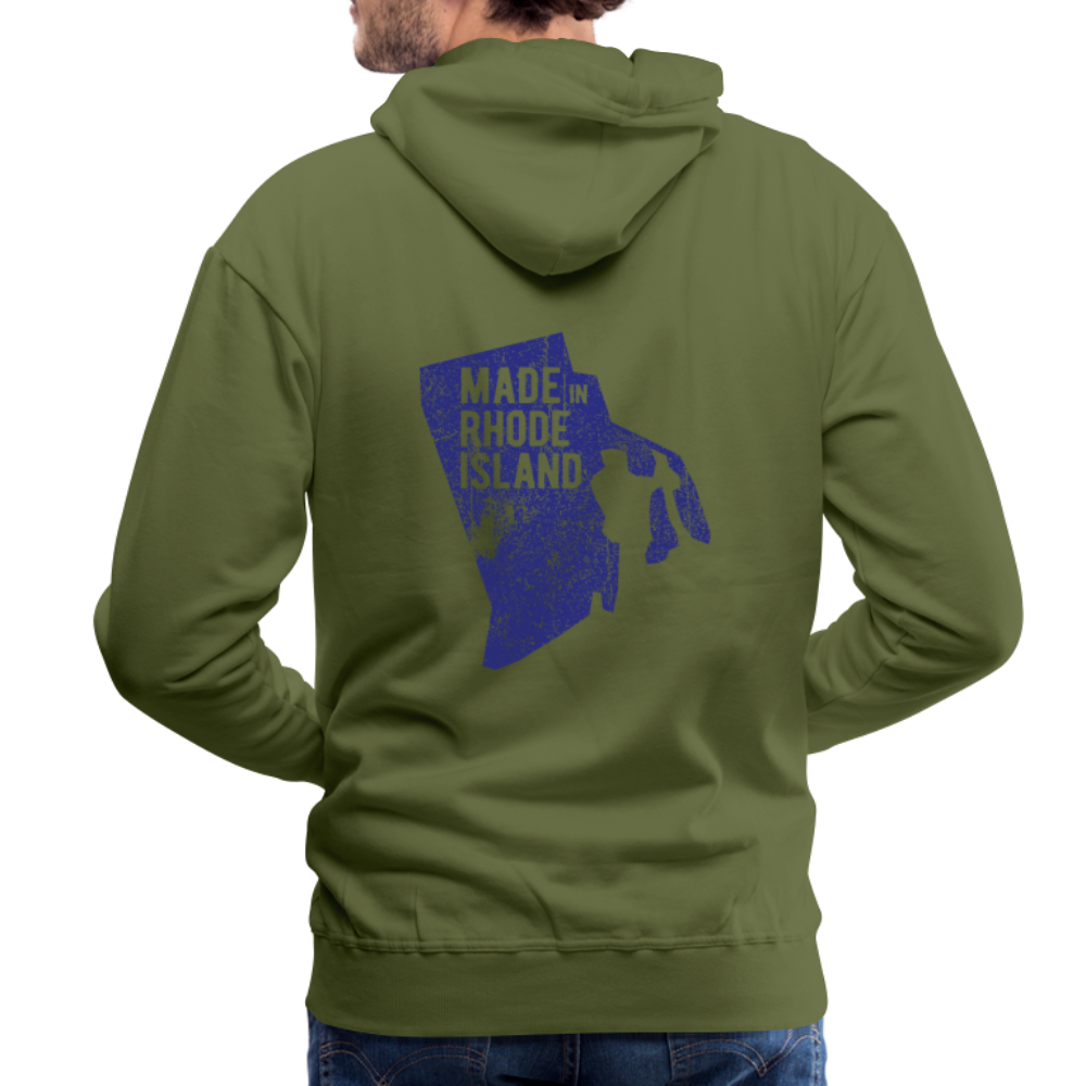 Men’s Premium Hoodie - olive green