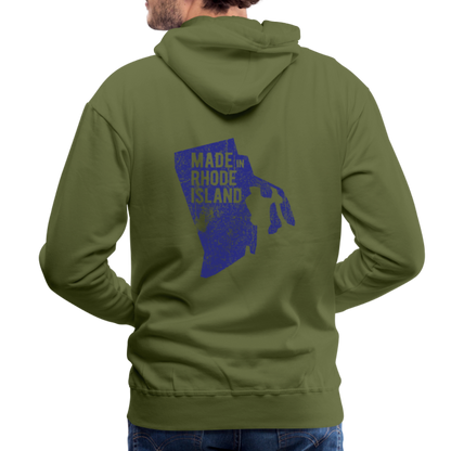 Men’s Premium Hoodie - olive green